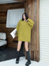 Balloon Sleeve Knit Top
